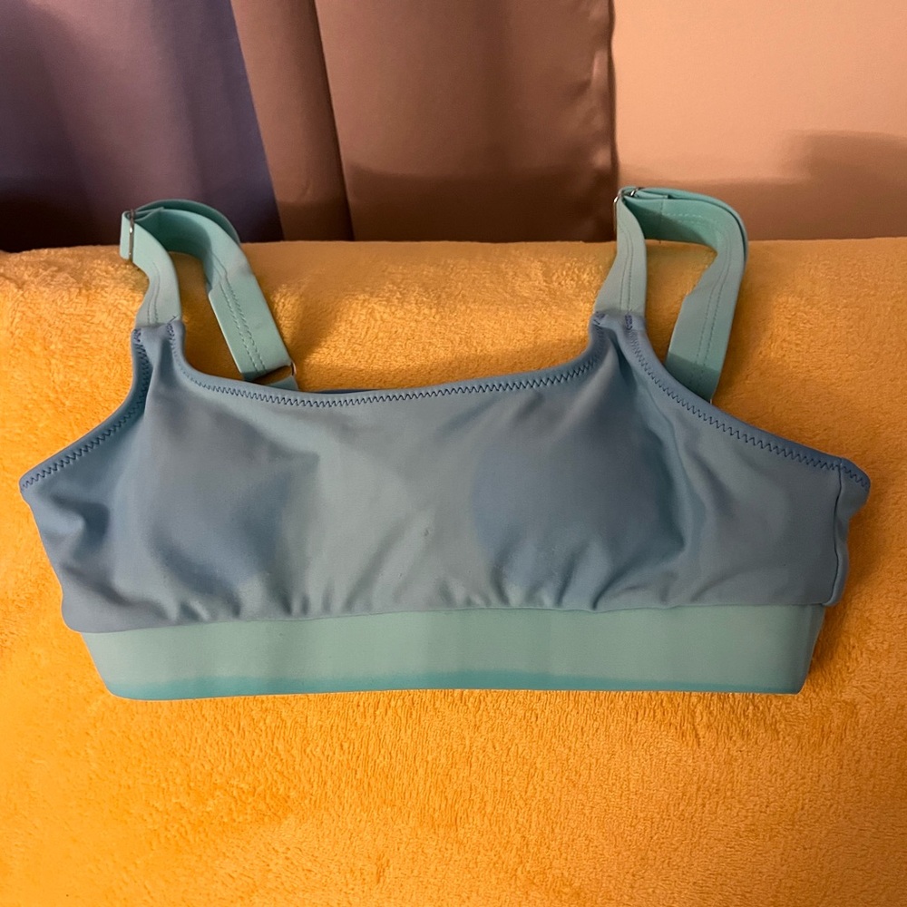 Multi colored Bathing Suit Blues and Greens